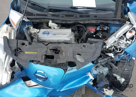 2011 Nissan Leaf Sv z USA, uszkodzony, nr VIN JN1AZ0CPXBT001082